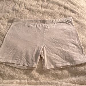 Kids White Shorts